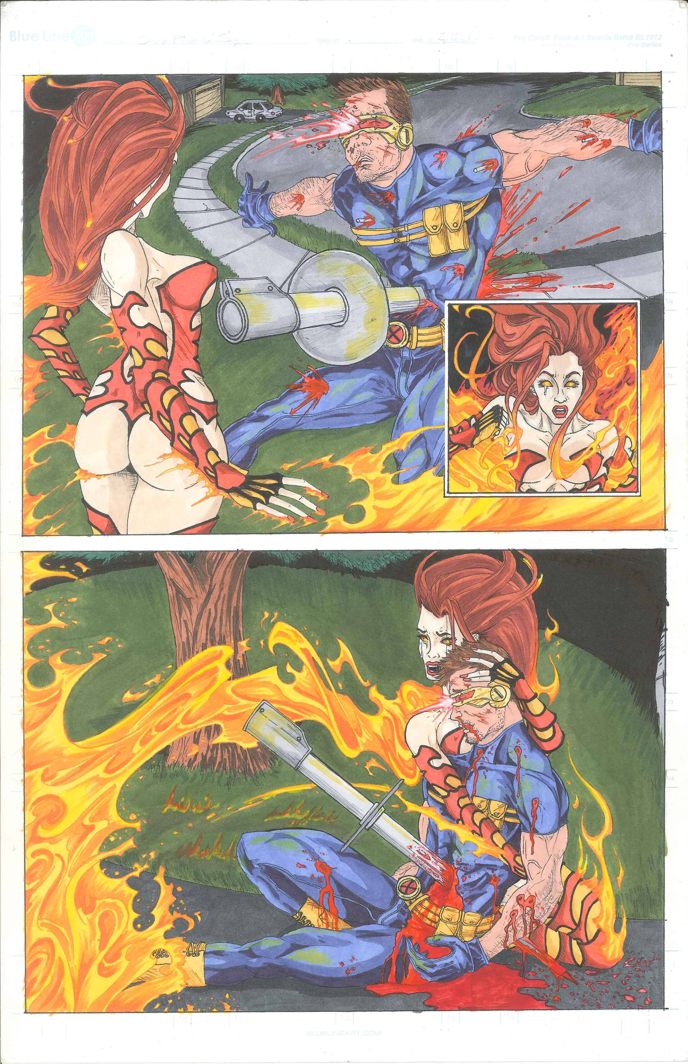 X-men Supreme Issue 68: The Phoenix Saga Part 1 Panel 2